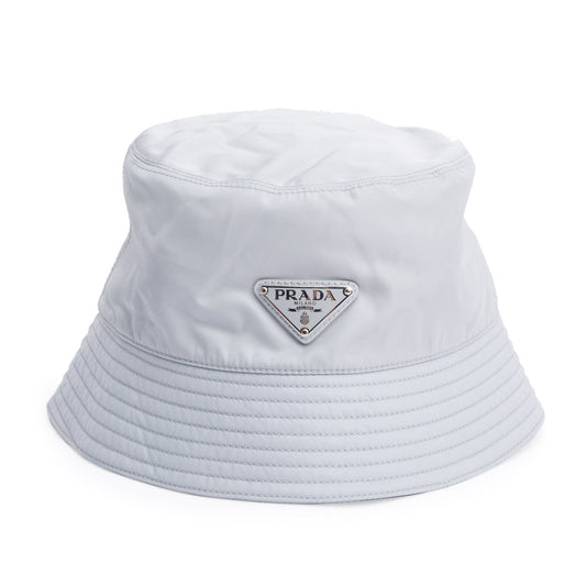 Prada Grey Re-Nylon Bucket Hat