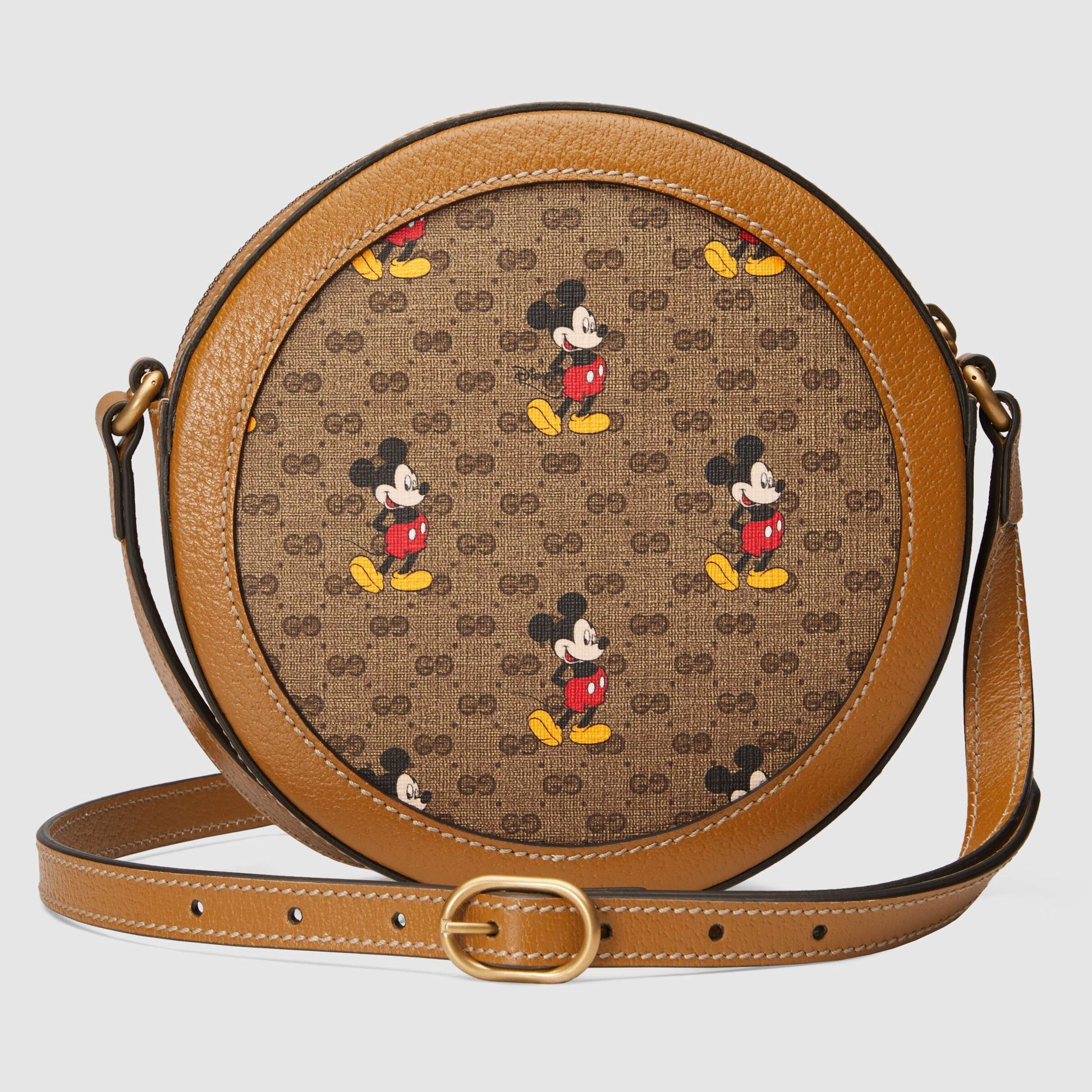 Gucci Monogram Leather Mini Crossbody