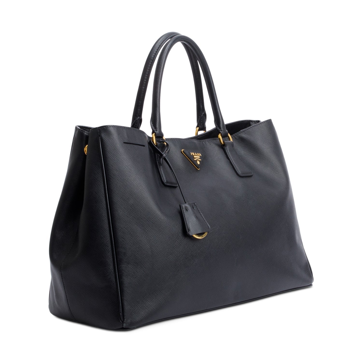 Prada Black Saffiano Lux Large Galleria Tote