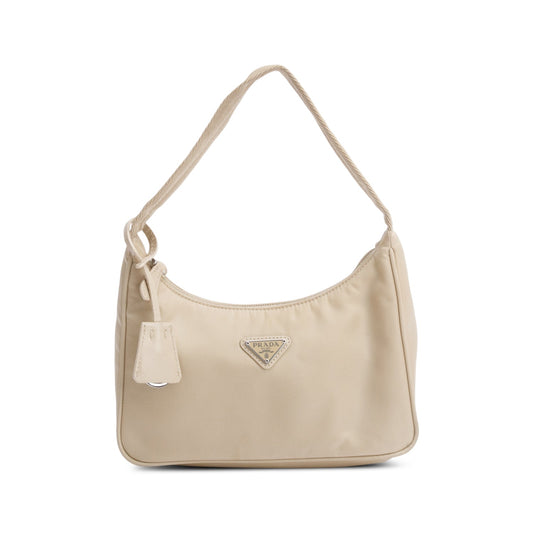 Prada Beige Re-Edition 2000 Re-Nylon Mini Bag