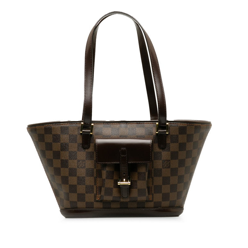 Louis Vuitton Louis Vuitton Damière Shoulder Bag PVC/Leather Brown