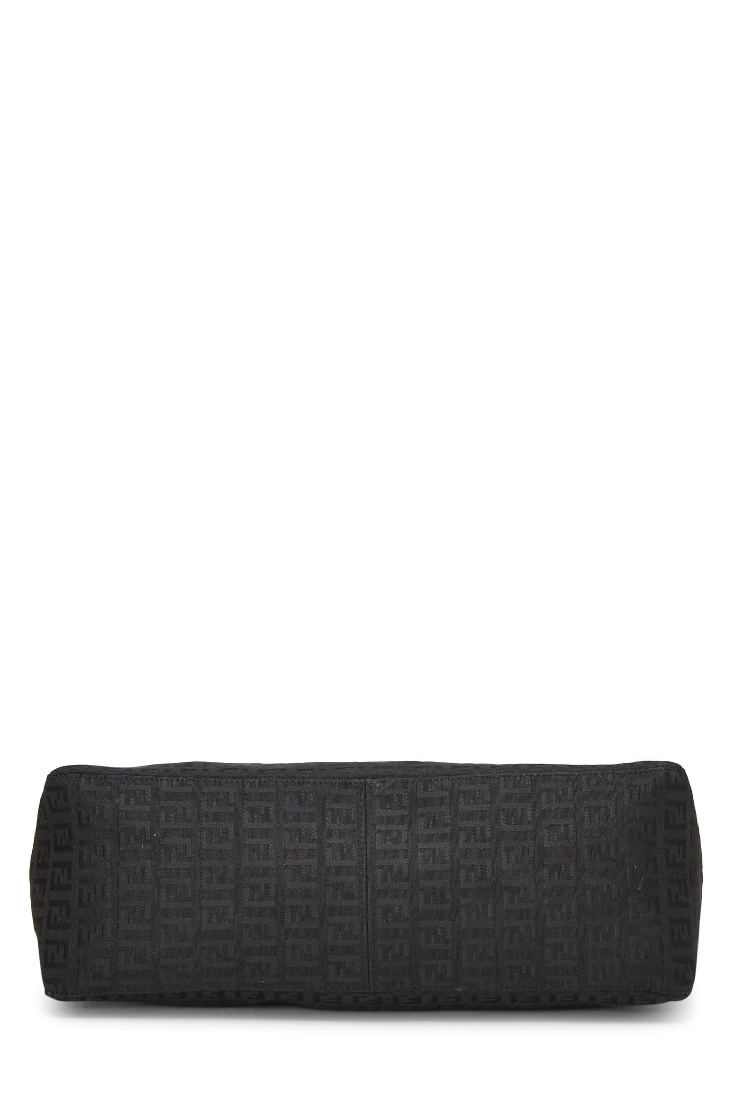 Fendi, Black Zucchino Canvas Tote, Black