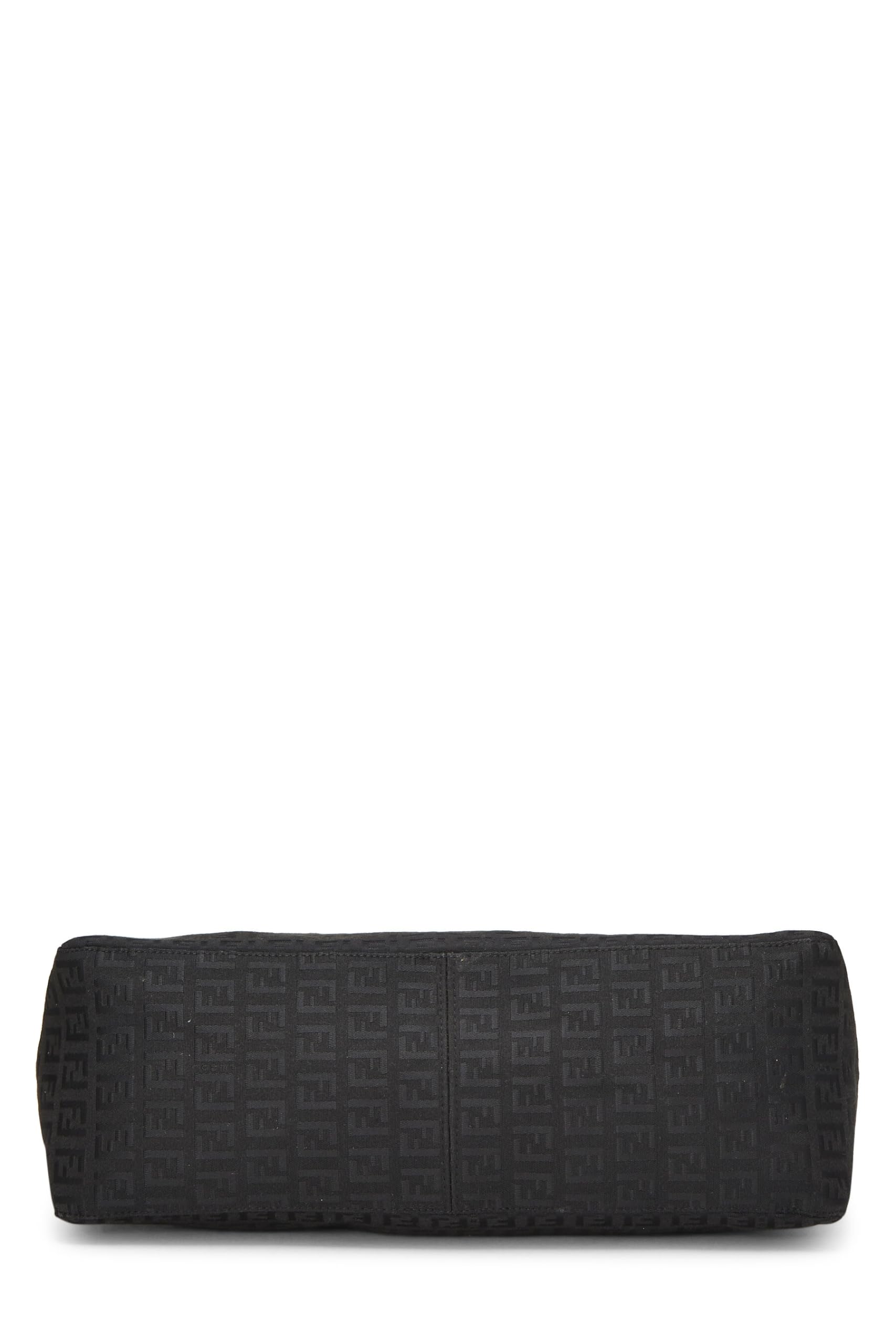 Fendi, Black Zucchino Canvas Tote, Black