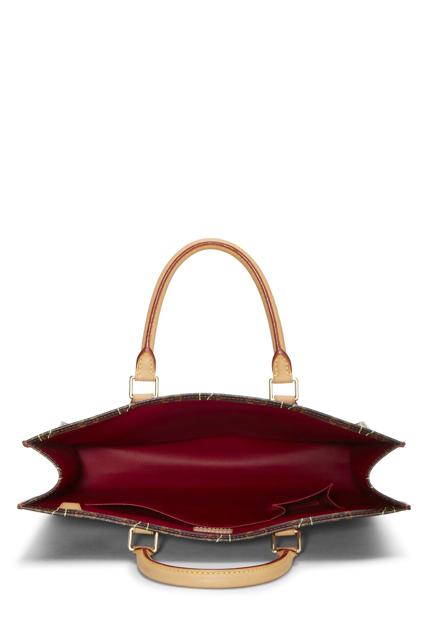 Louis Vuitton, Takashi Murakami x Louis Vuitton Monogram Cerises Sac Plat, Brown