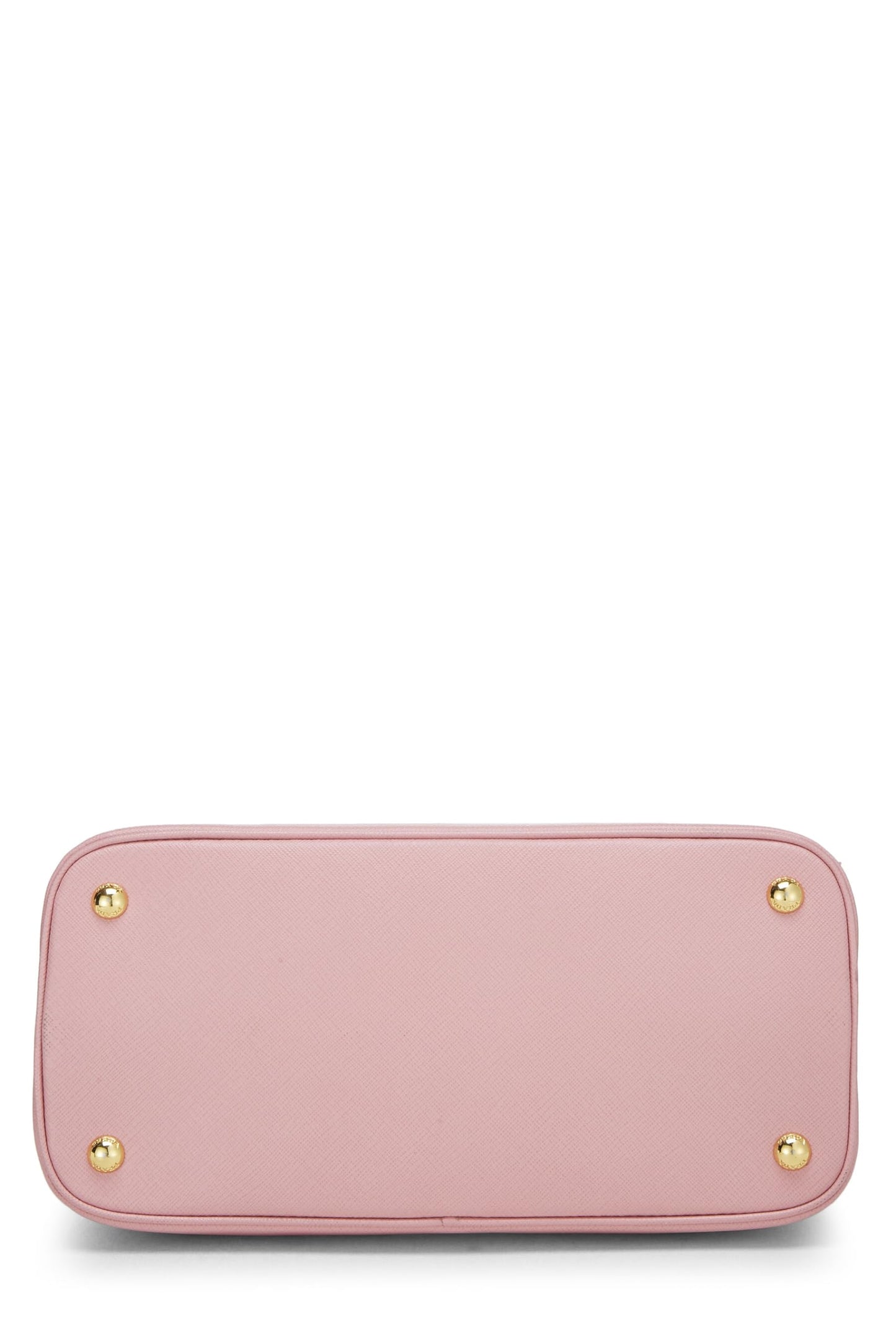 Prada, Pastel Pink Saffiano Dome Tote, Pink
