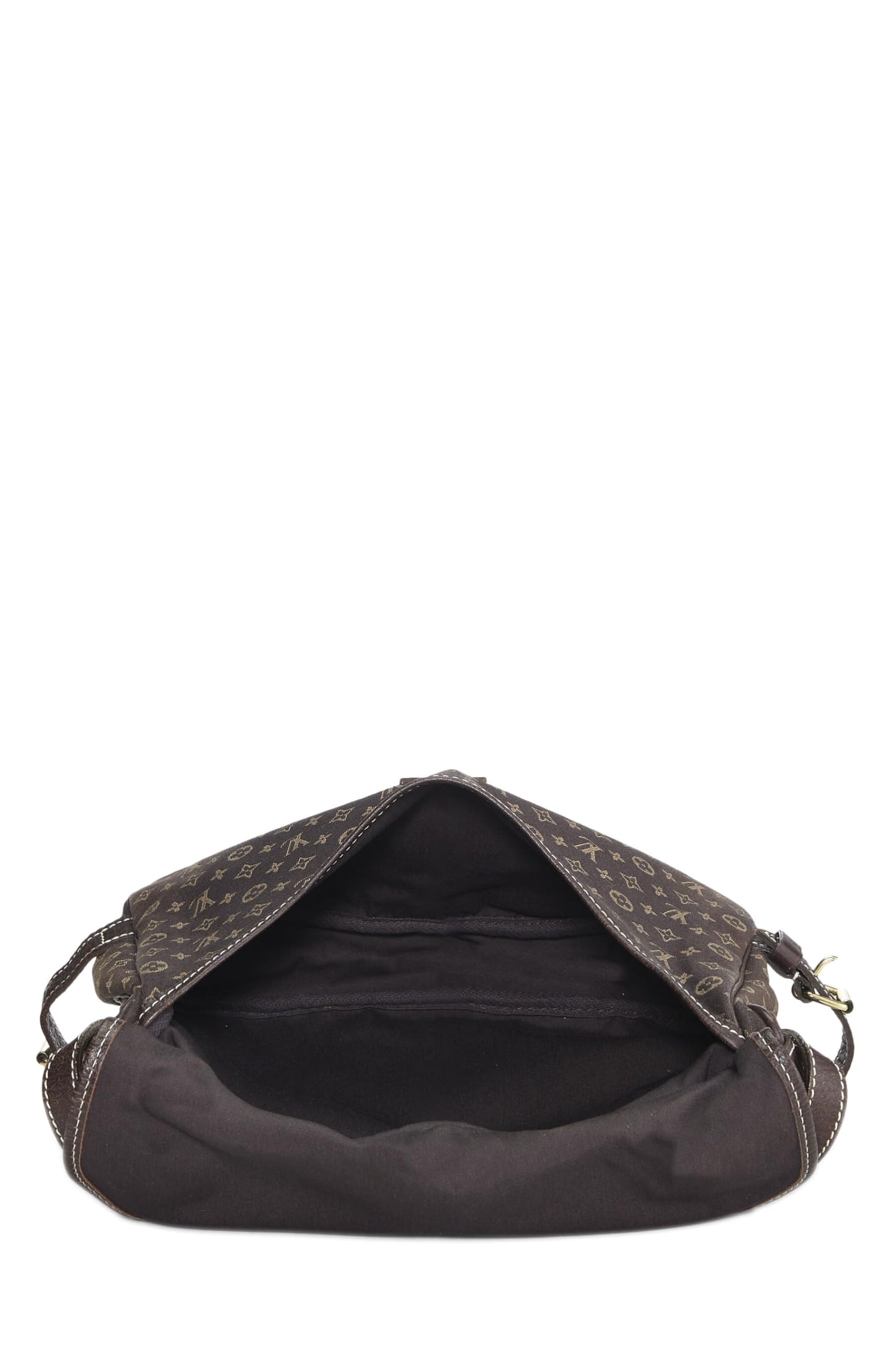 Louis Vuitton, Brown Monogram Mini Lin Saumur 30, Brown