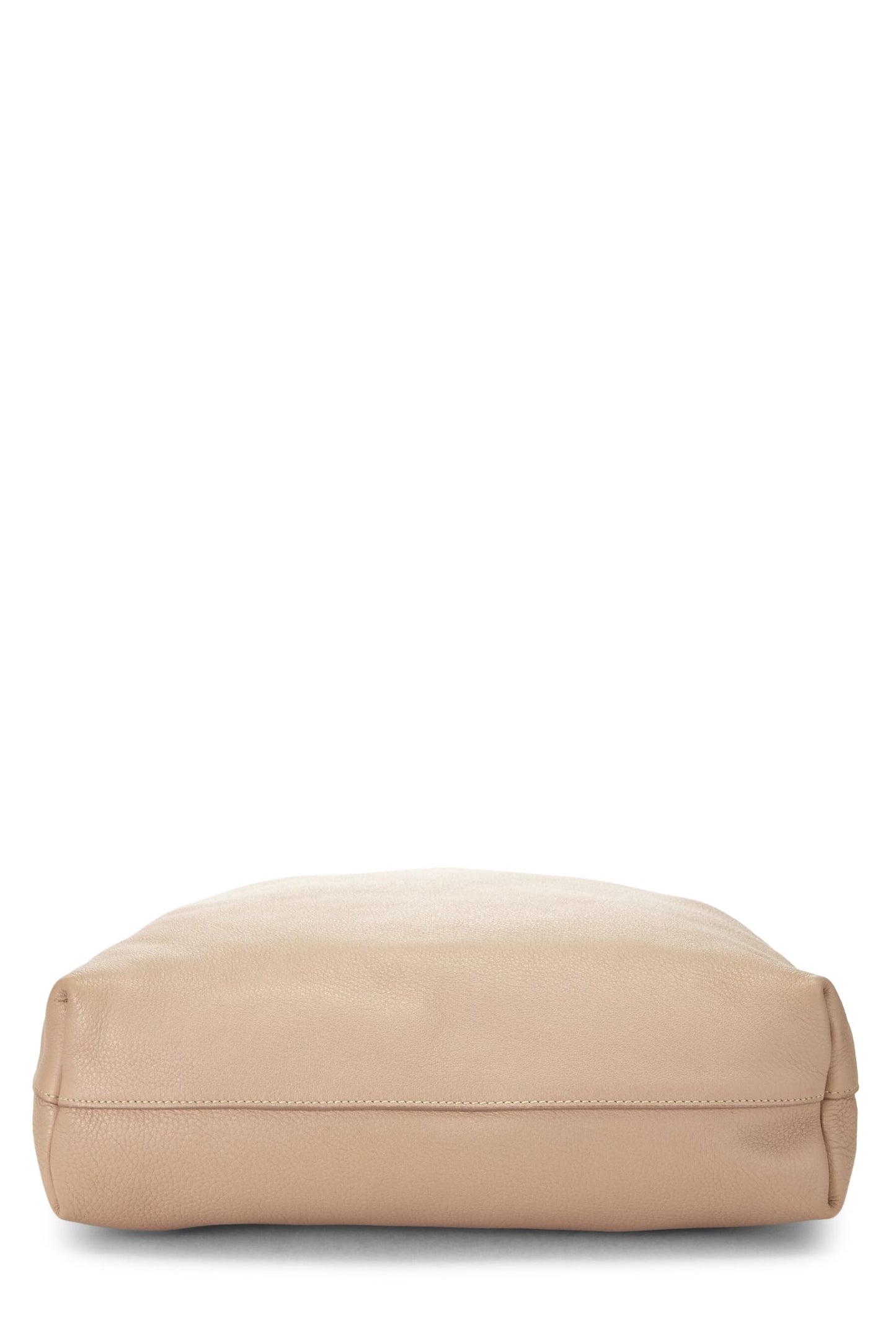 Prada, Beige Vitello Daino Convertible Top Handle Tote, Beige
