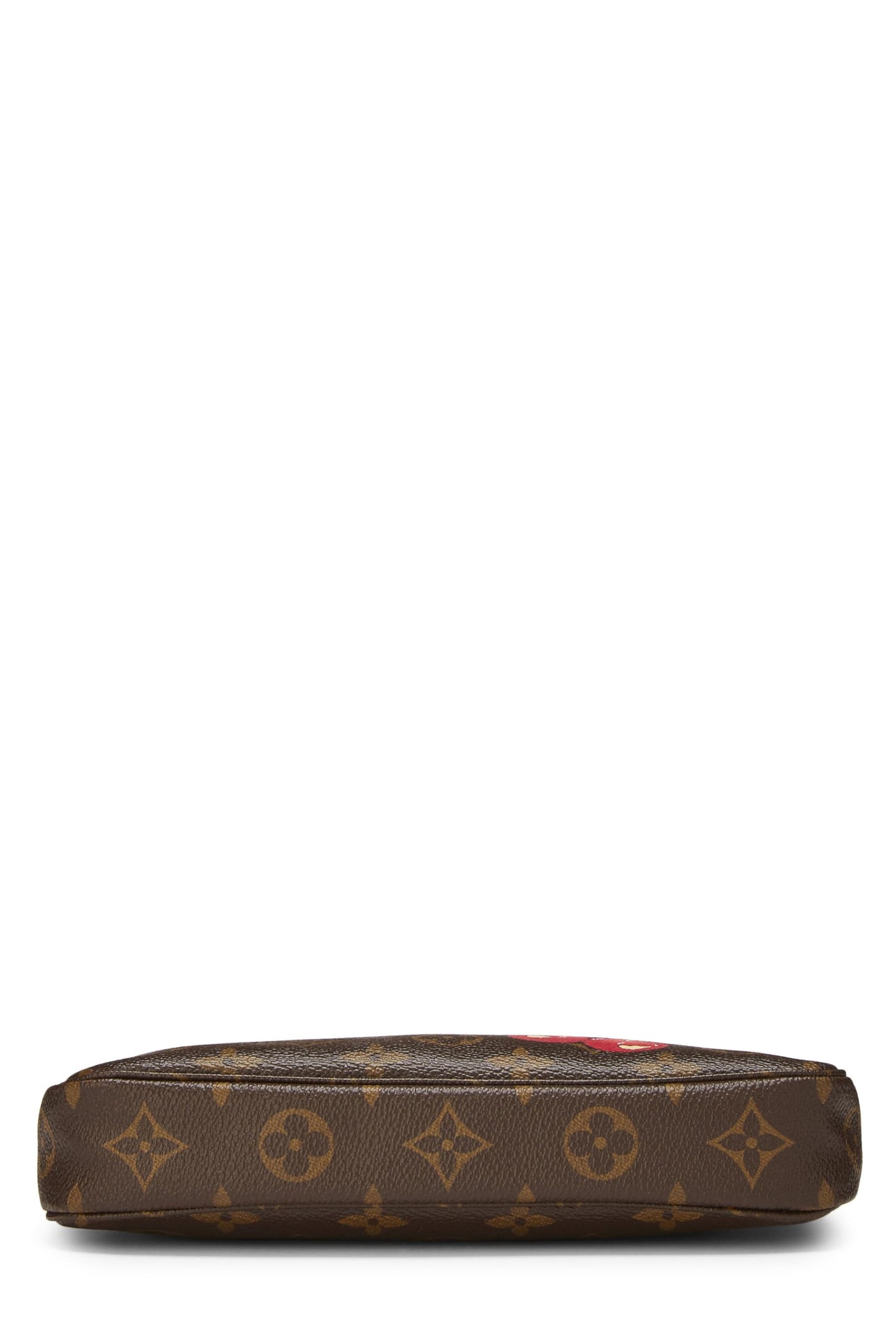 Louis Vuitton, Takashi Murakami x Louis Vuitton Monogram Cerises Pochette Accessories, Brown