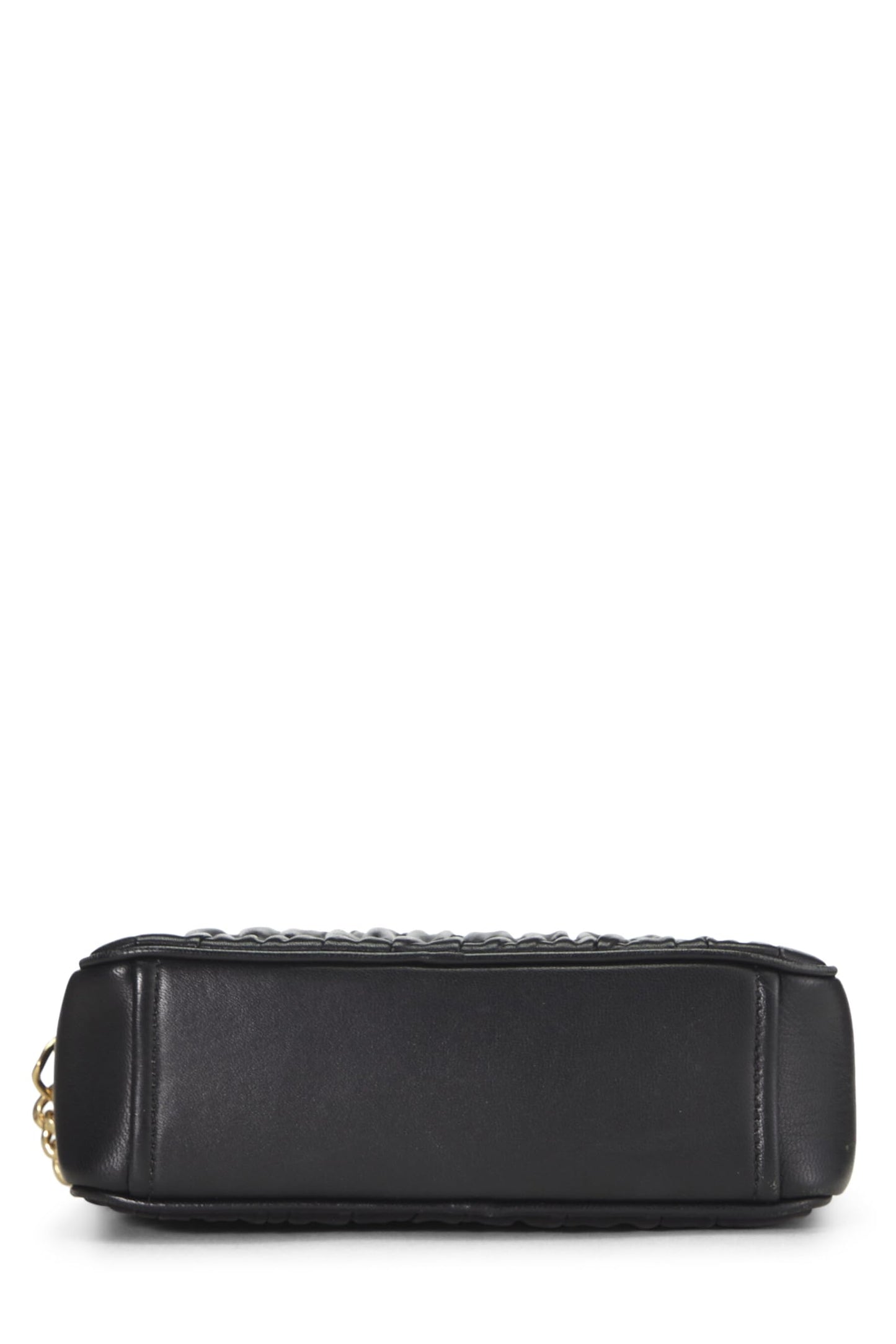 Prada, Black Nappa Gaufre Camera Bag, Black