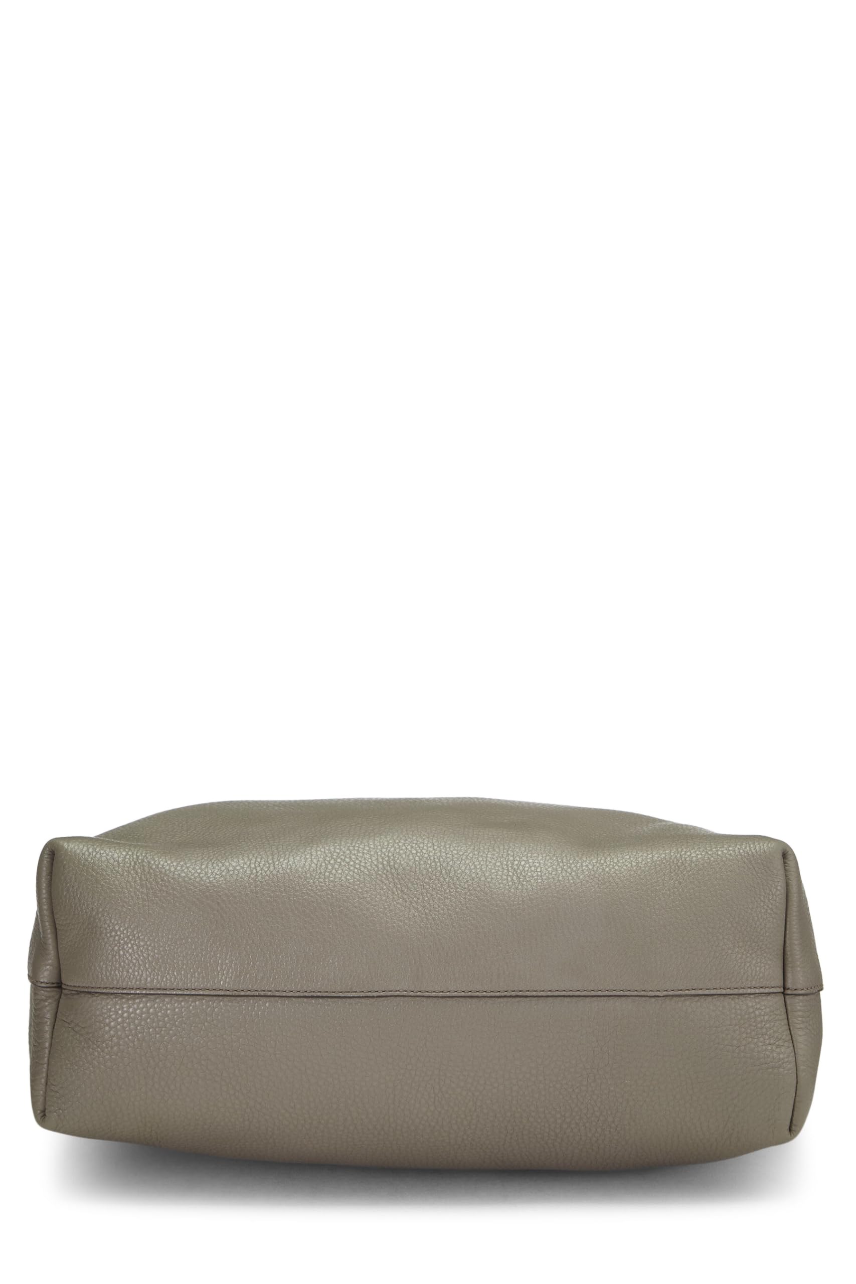 Prada, Grey Vitello Daino Shopping Tote, Grey