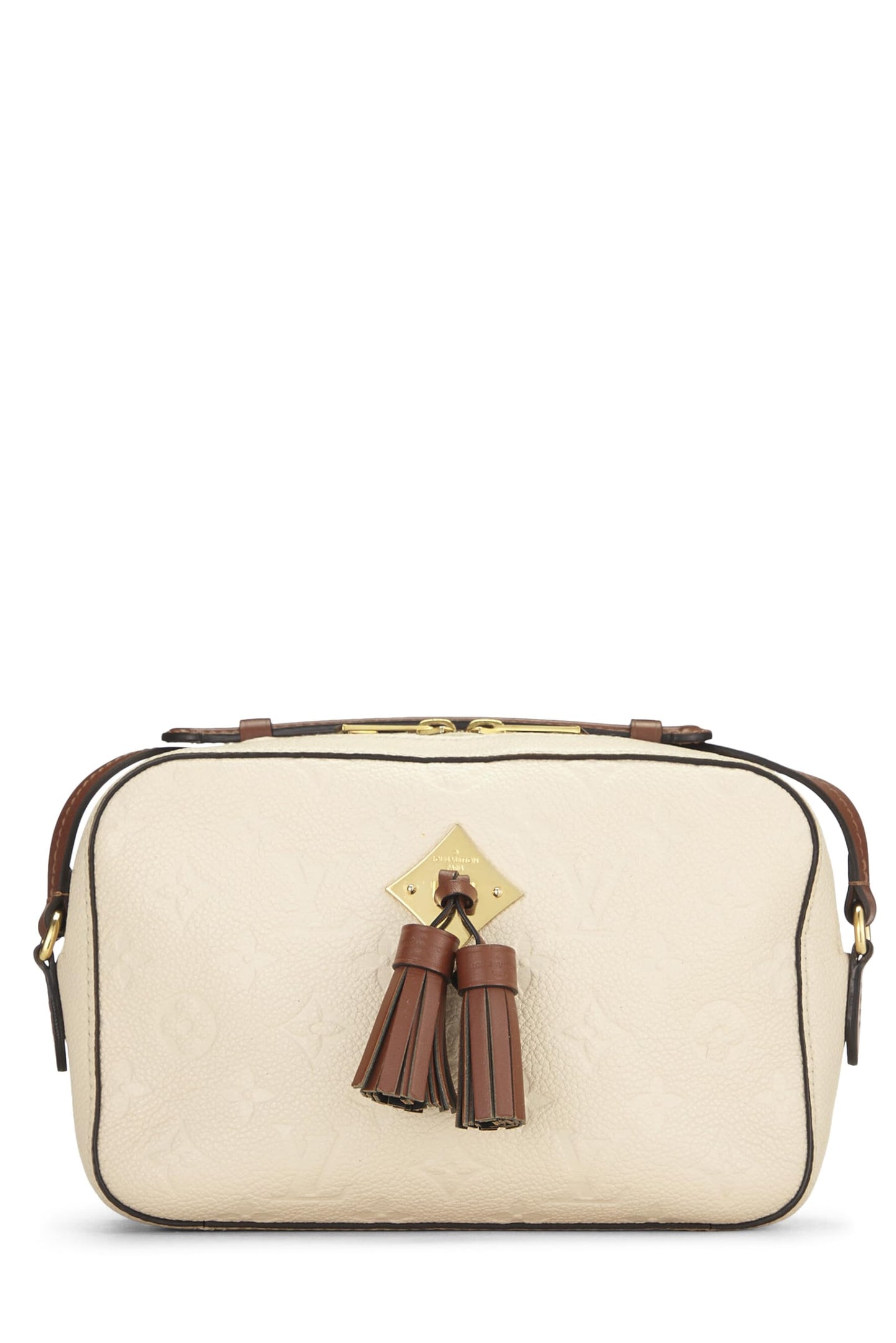 Louis Vuitton, Beige Monogram Empreinte Saintonge, Beige
