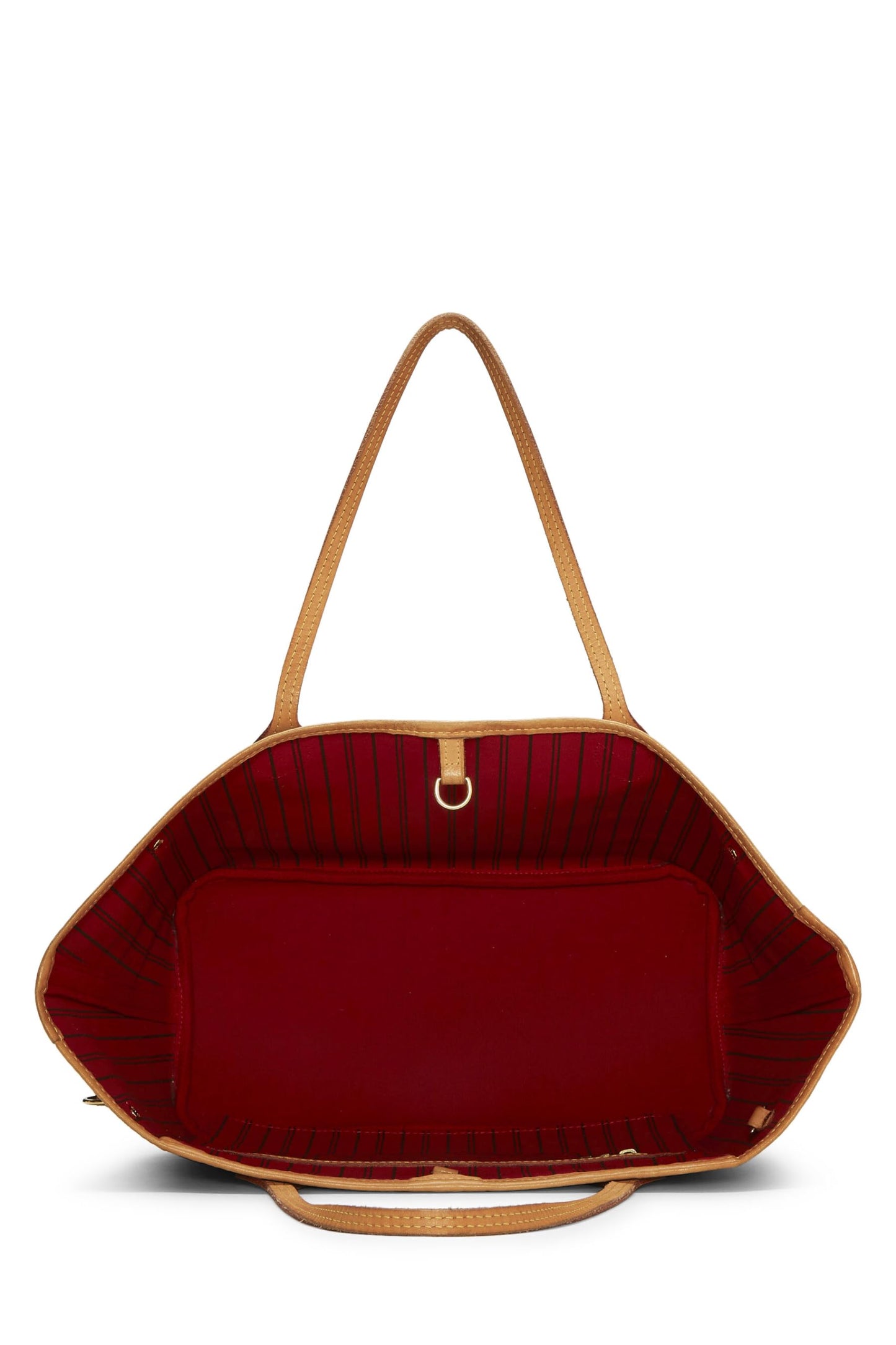 Louis Vuitton, Red Monogram Canvas Neverfull MM, Red