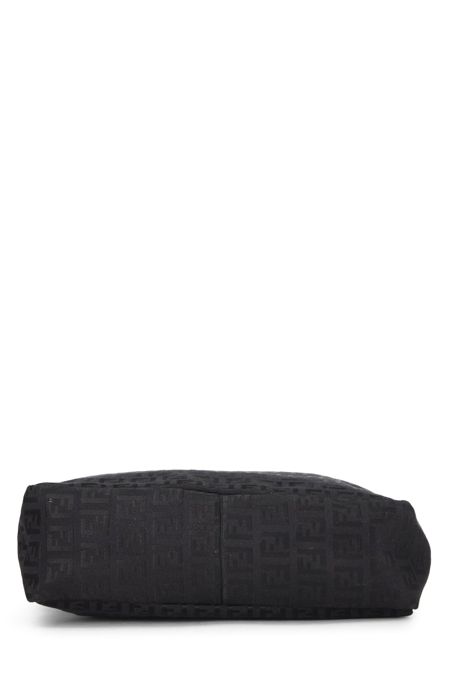 Fendi, Black Zucchino Canvas Tote Small, Black