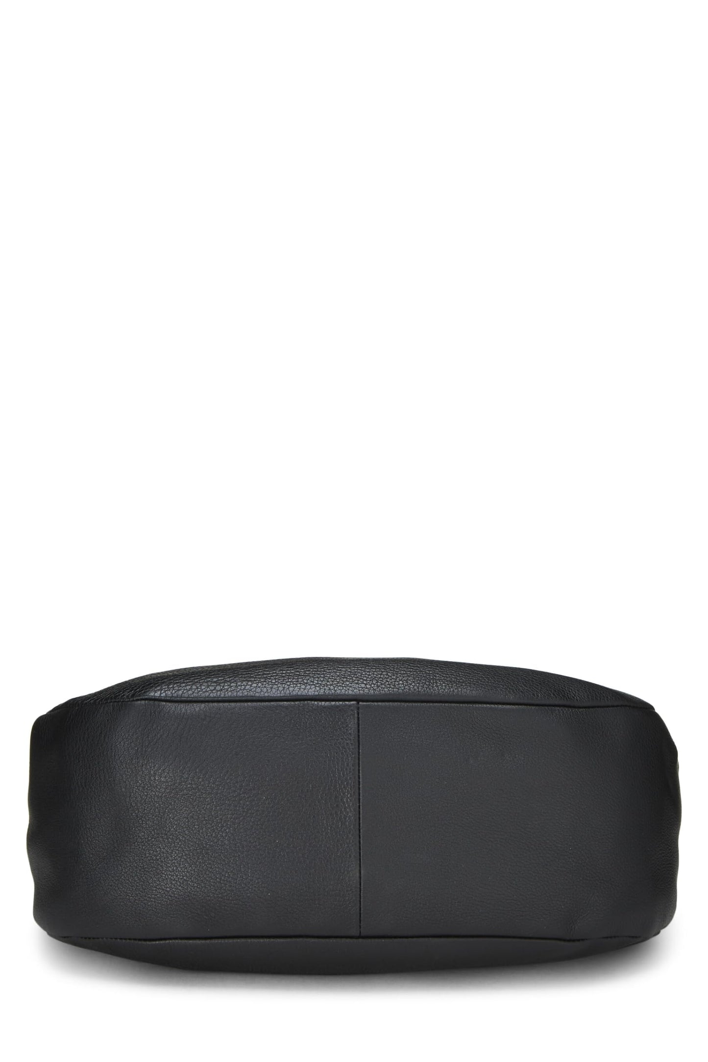 Prada, Black Vitello Daino Hobo Medium, Black