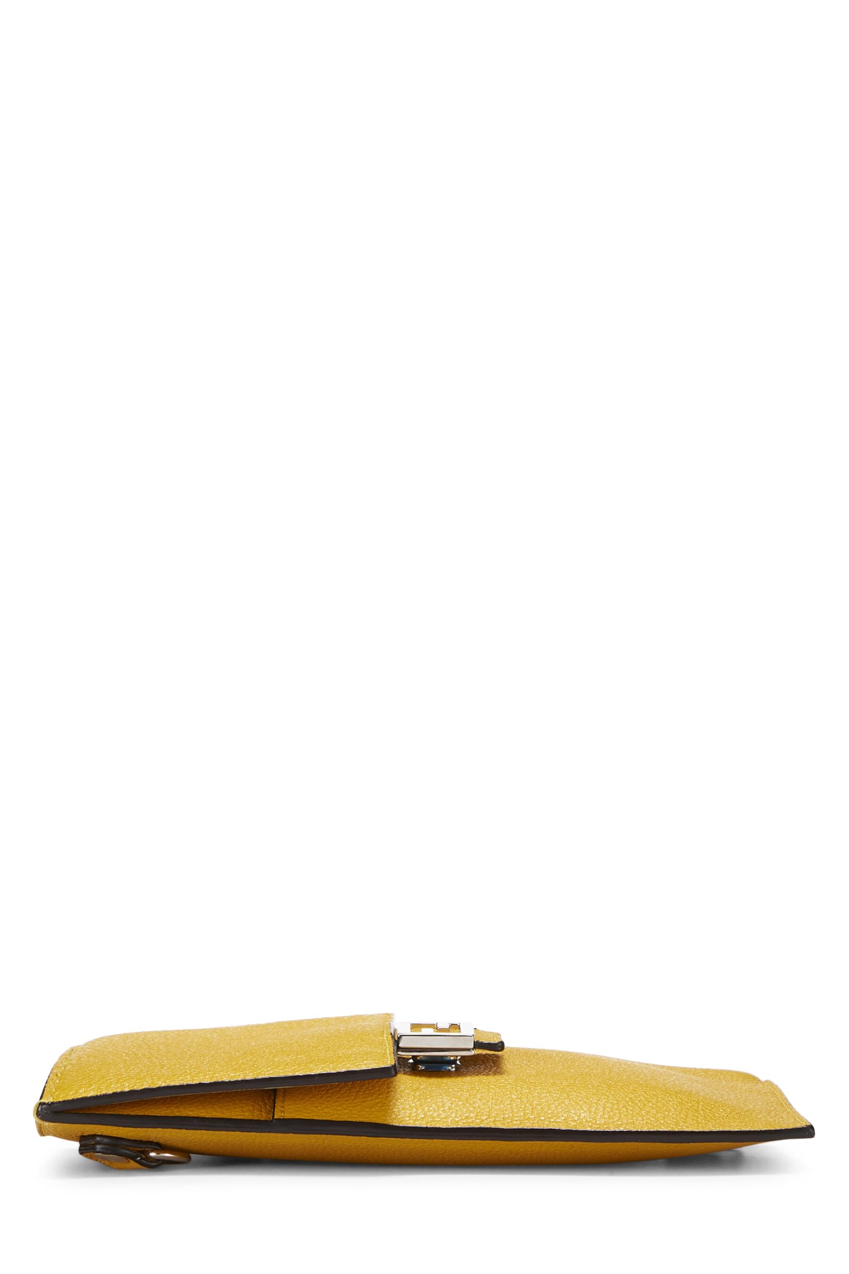 Fendi, Yellow Leather Waist Pouch, Yellow