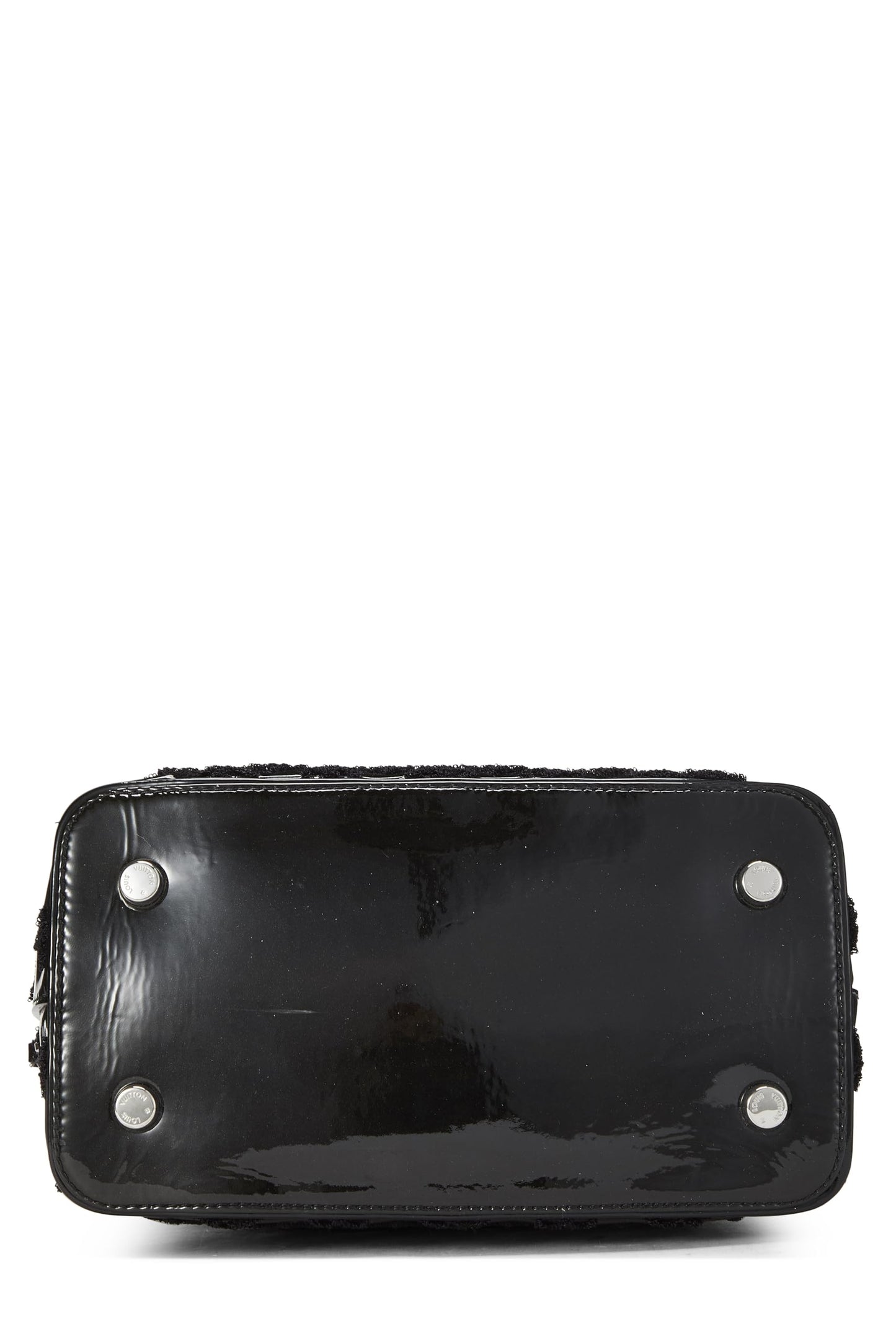 Louis Vuitton, Black Monogram Patent Leather Fascination Lockit, Black