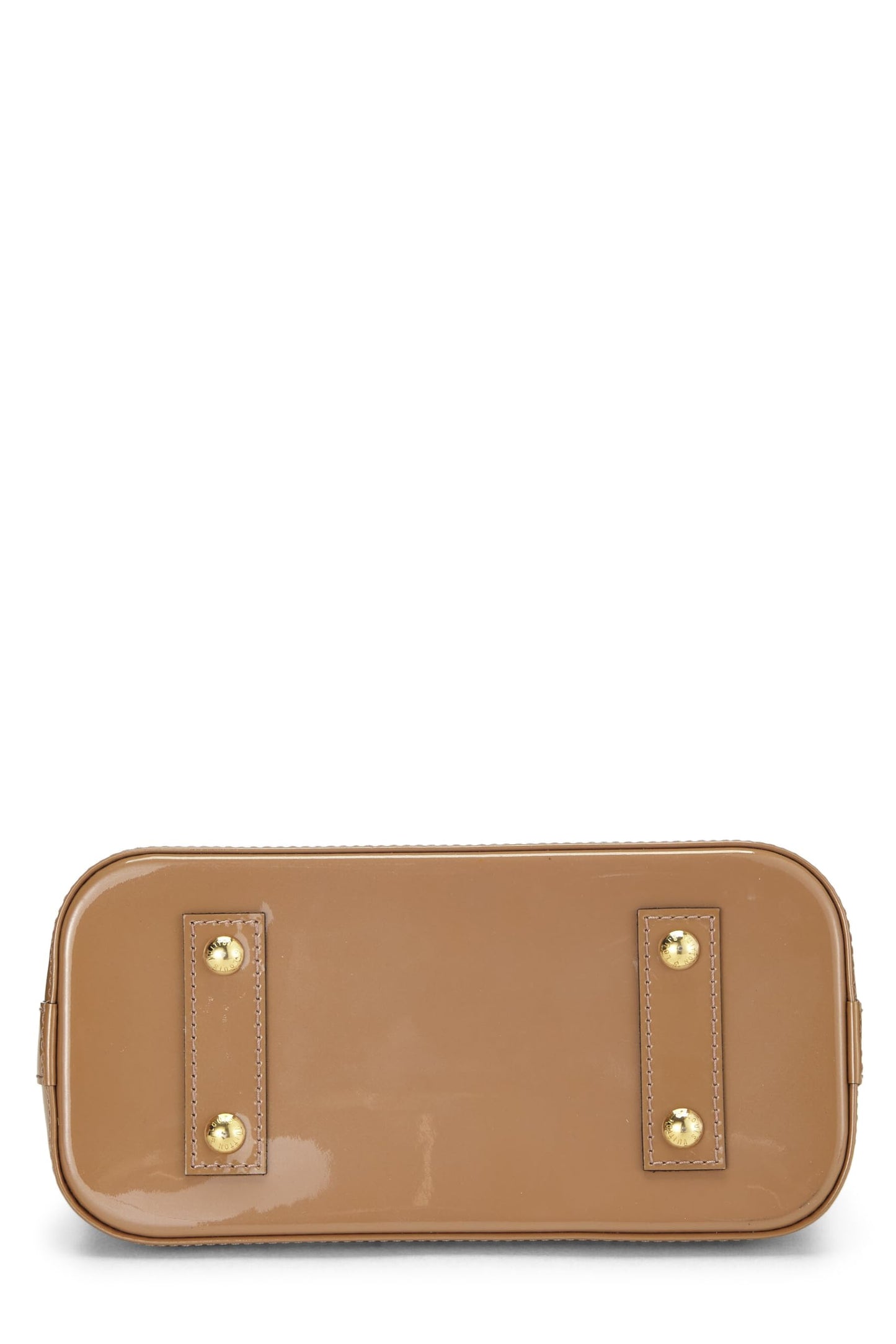 Louis Vuitton, Noisette Monogram Vernis Alma BB, Beige