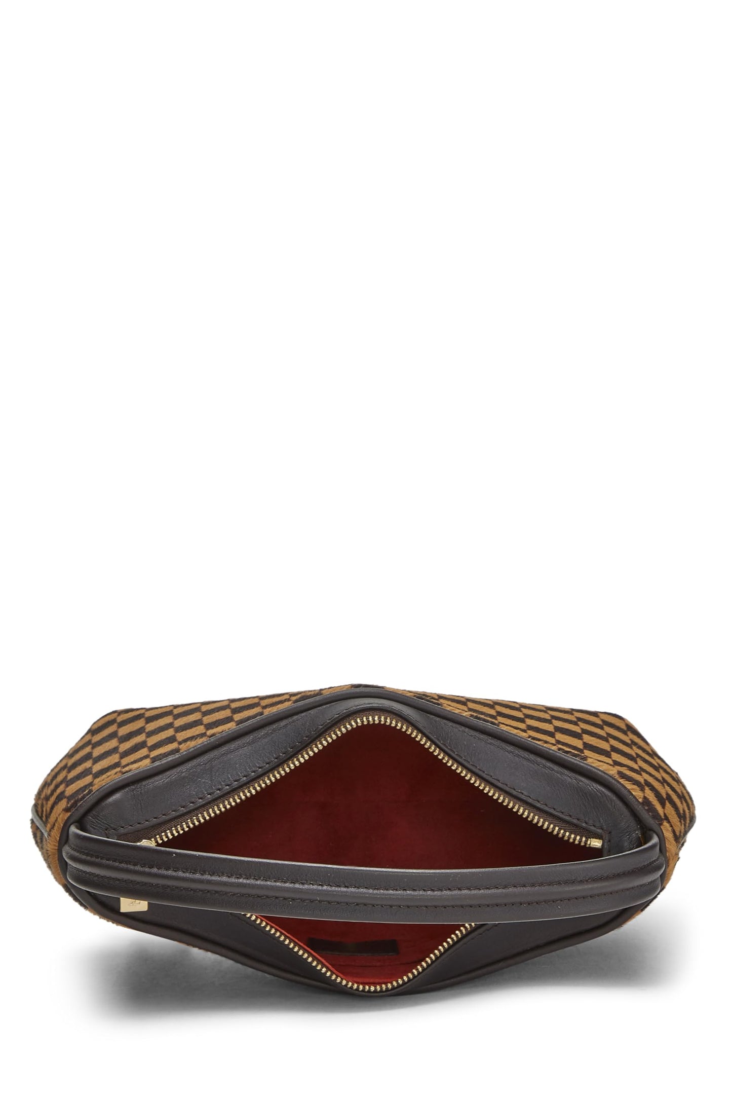 Louis Vuitton, Brown Damier Sauvage Tiger Pochette, Brown