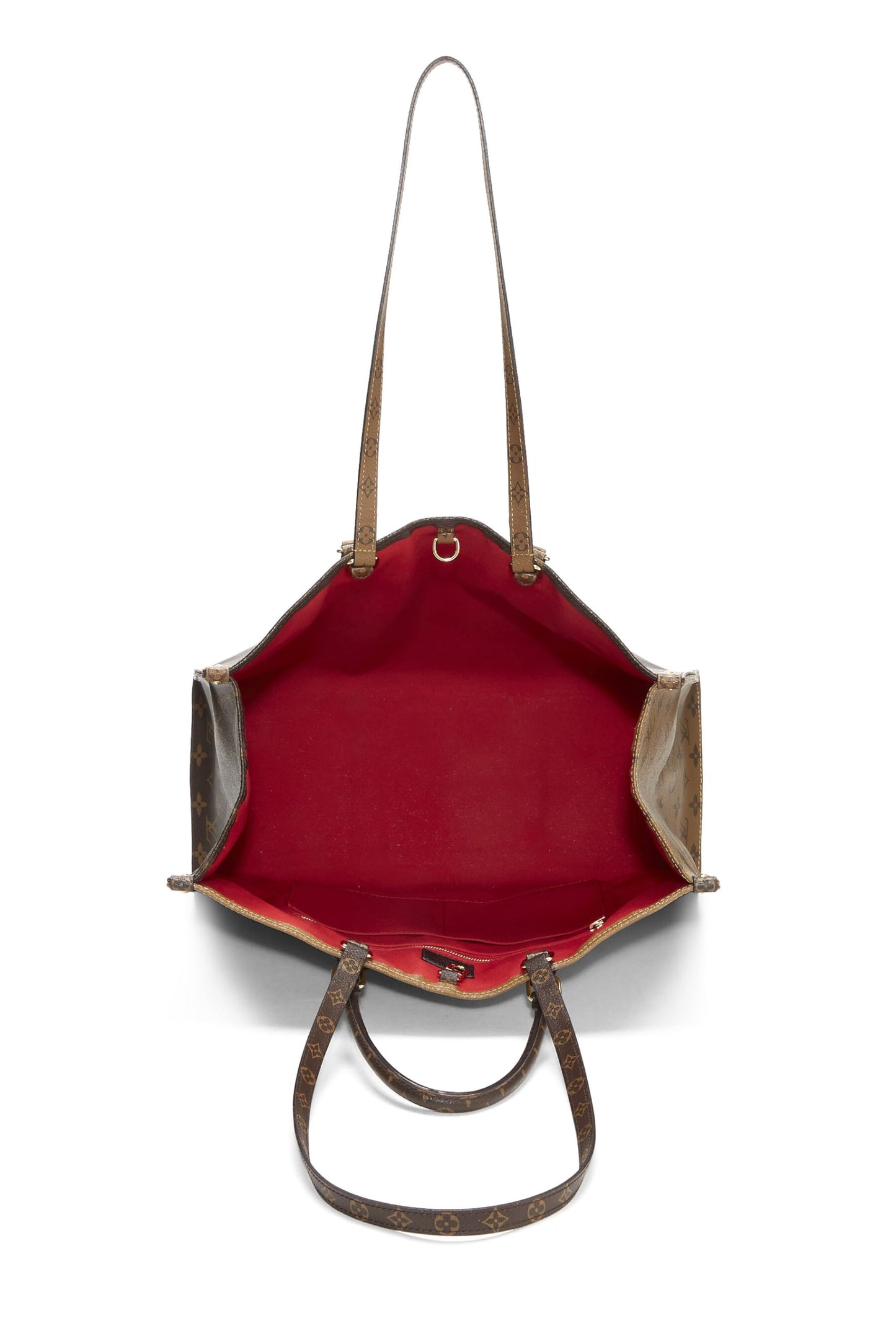 Louis Vuitton, Monogram Reversed Giant On The Go GM, Brown