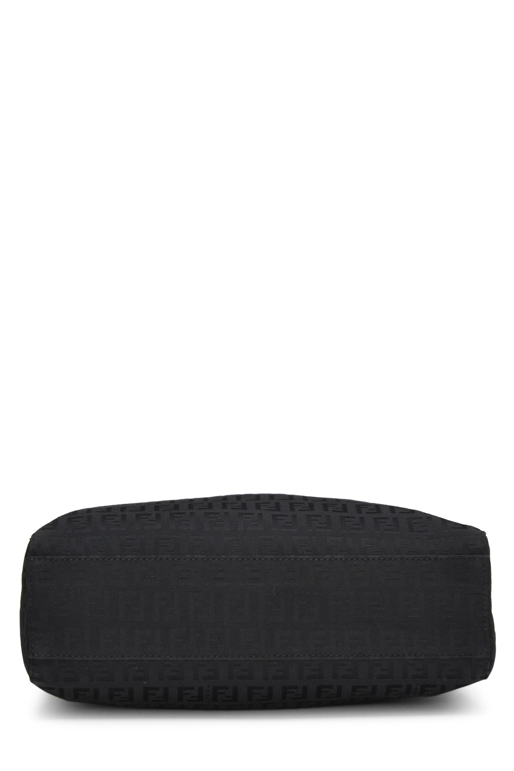 Fendi, Black Zucchino Canvas Tote Small, Black
