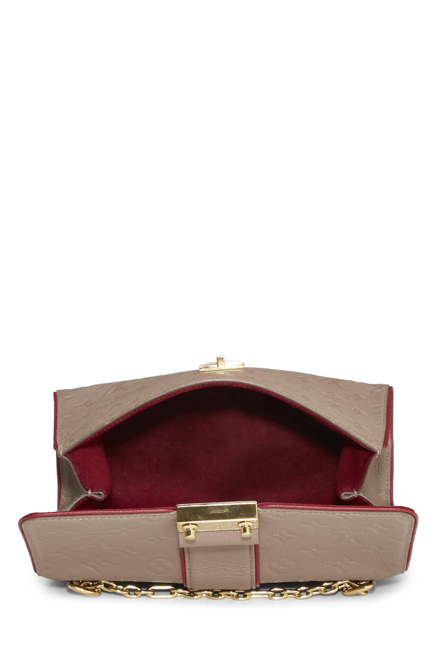 Louis Vuitton, Bronze Monogram Empreinte Saint Sulpice PM, Beige