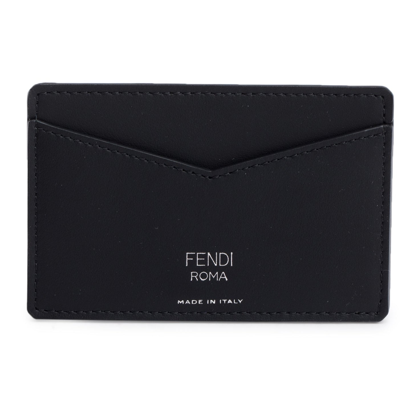Fendi Zucca FF Logo Card Holder