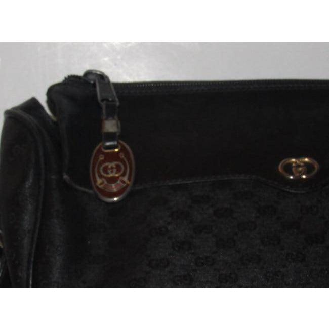 Gucci Leather Canvas Crossbody