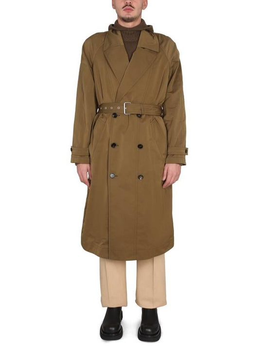 Luxury Bottega Veneta 23 ss Nylon Fold Trench Coat 733795VF4K09523 B0040199183