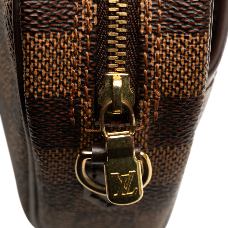 Louis Vuitton Pochette Ipanema Damier Shoulder Bag Crossbody Bag Brown