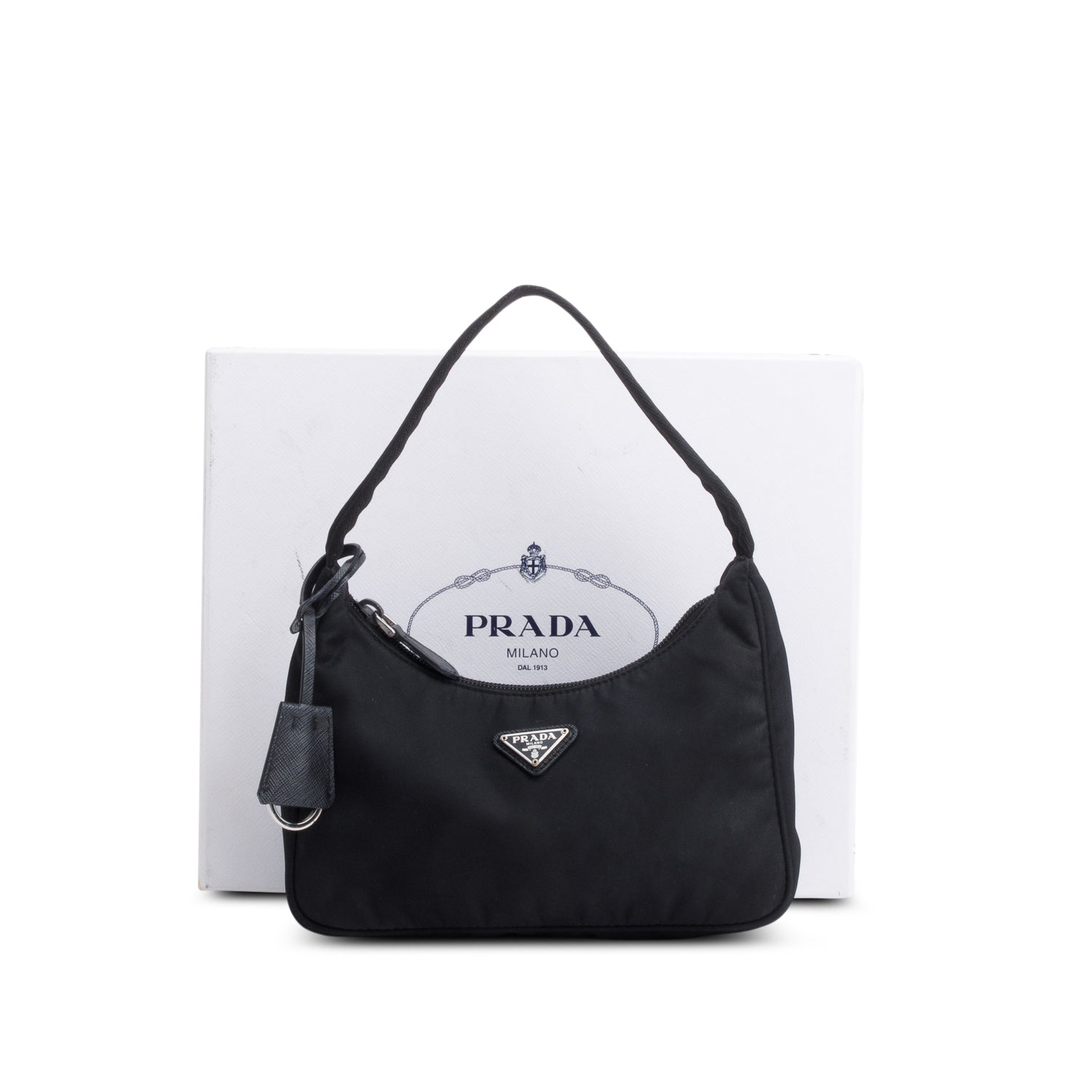 Prada 2021 Black Re-Edition 2000 Re-Nylon Mini Bag
