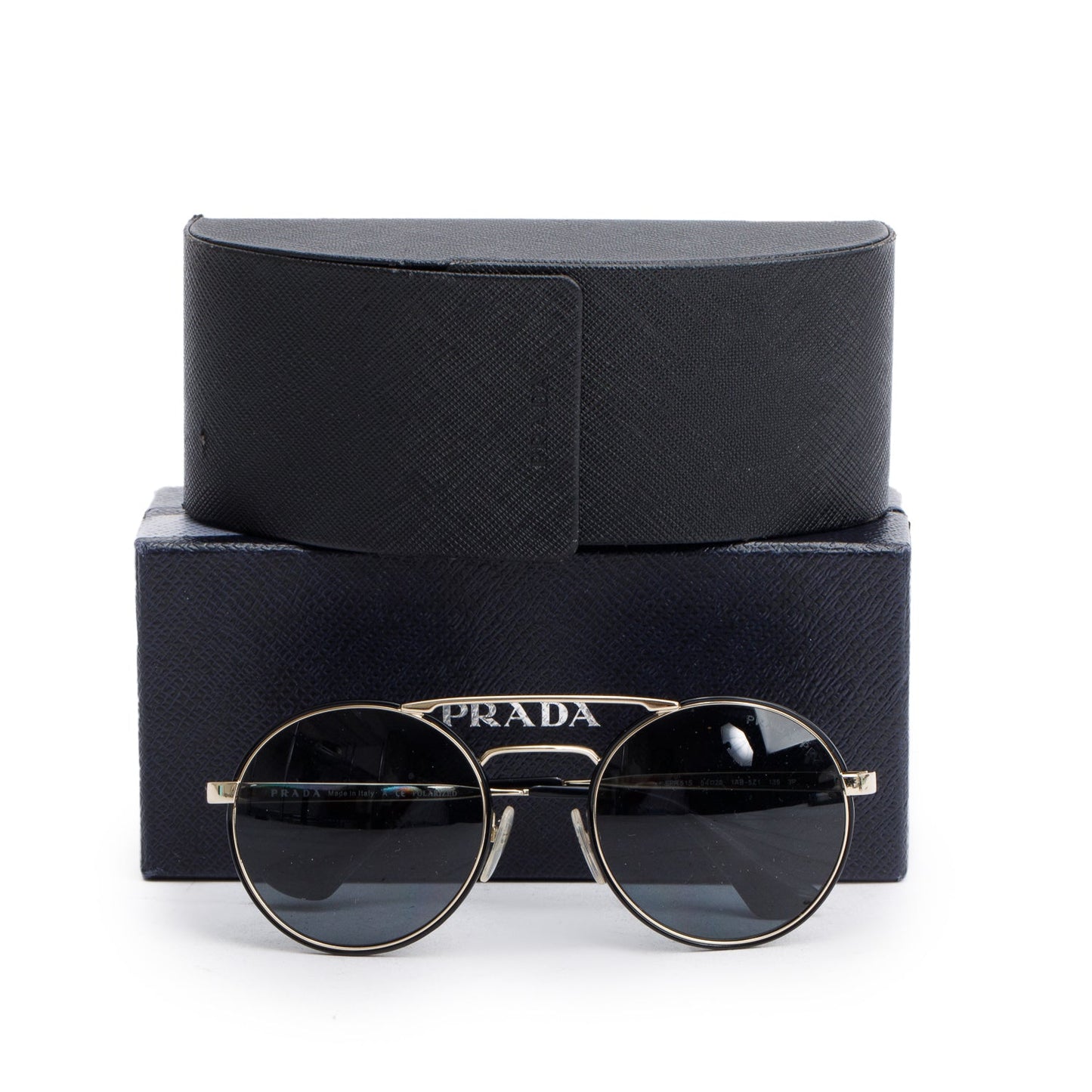 Prada SPR 51S Round Sunglasses