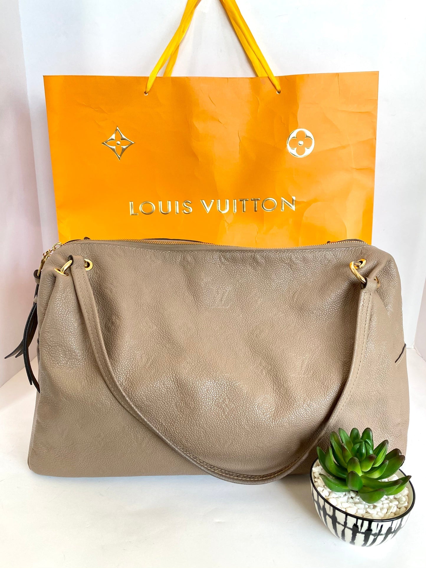 Handbag Designer By Louis Vuitton Size: Large