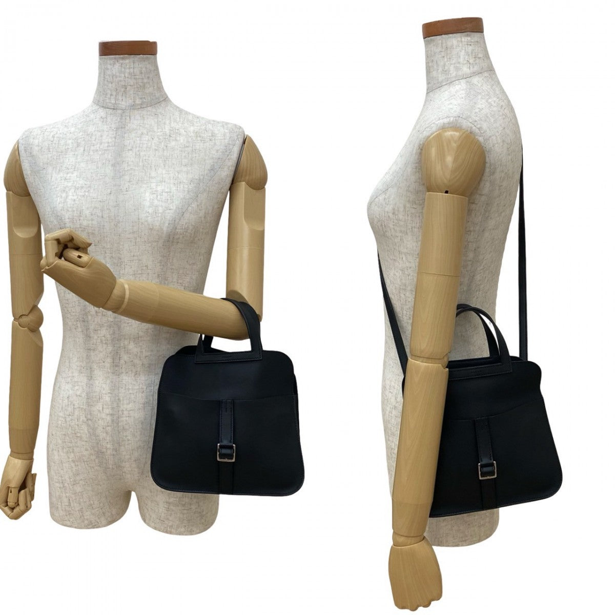 HERMES Shoulder Bag Vaux Swift black Arzan Mini Women