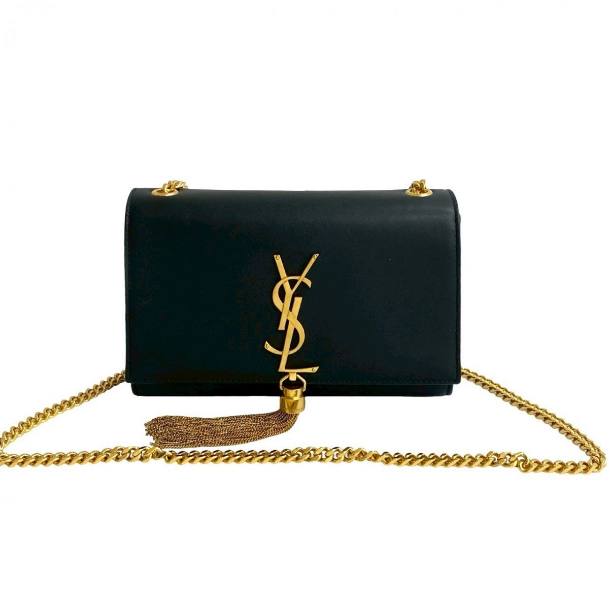 YVES SAINT LAURENT Shoulder Bag leather black