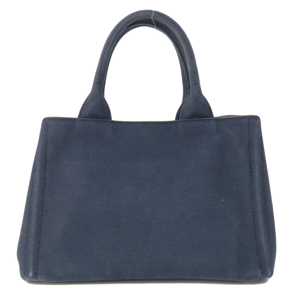 PRADA Handbag canvas Navy Canapa mini 2 WAY