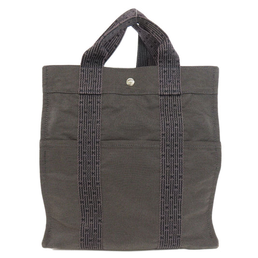 HERMES Backpack canvas gray Her Line ad MM