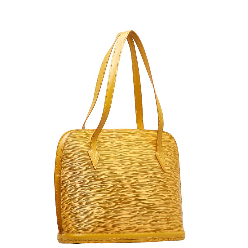 Louis Vuitton Louis Vuitton Epic Shoulder Bag Leather Taxi Yellow