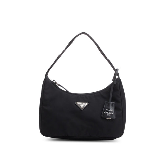 Prada Black Re-Edition 2000 Re-Nylon Mini Bag