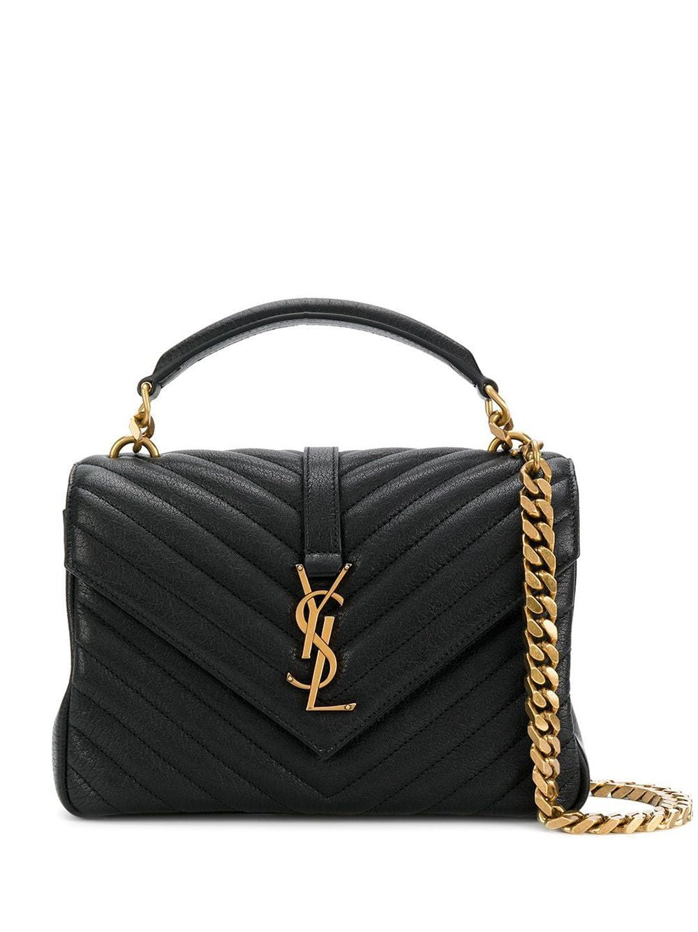Luxury Saint Laurent Trending 2025 Women's College Medium Bag in Black |