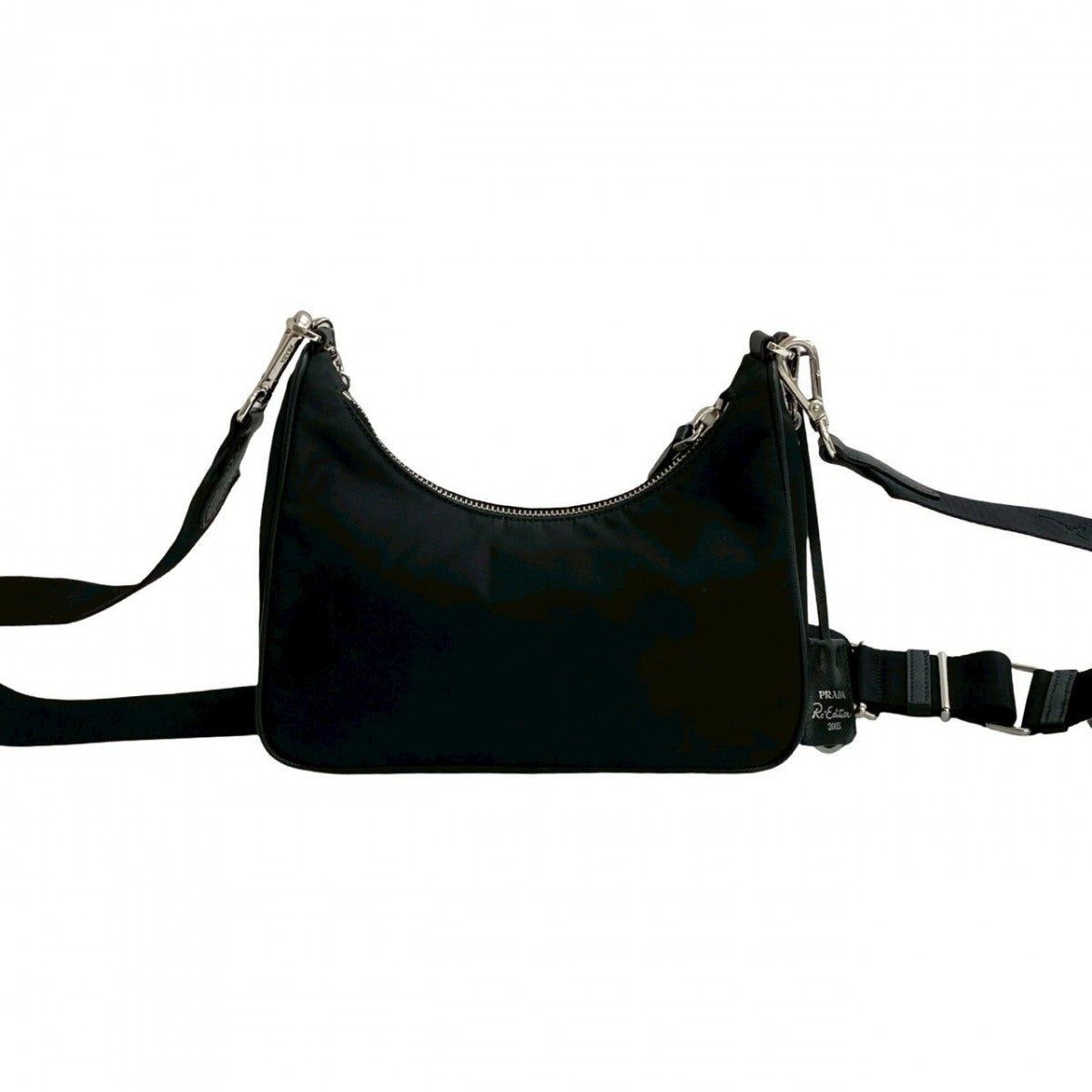 PRADA Shoulder Bag Nylon black Re-Edition