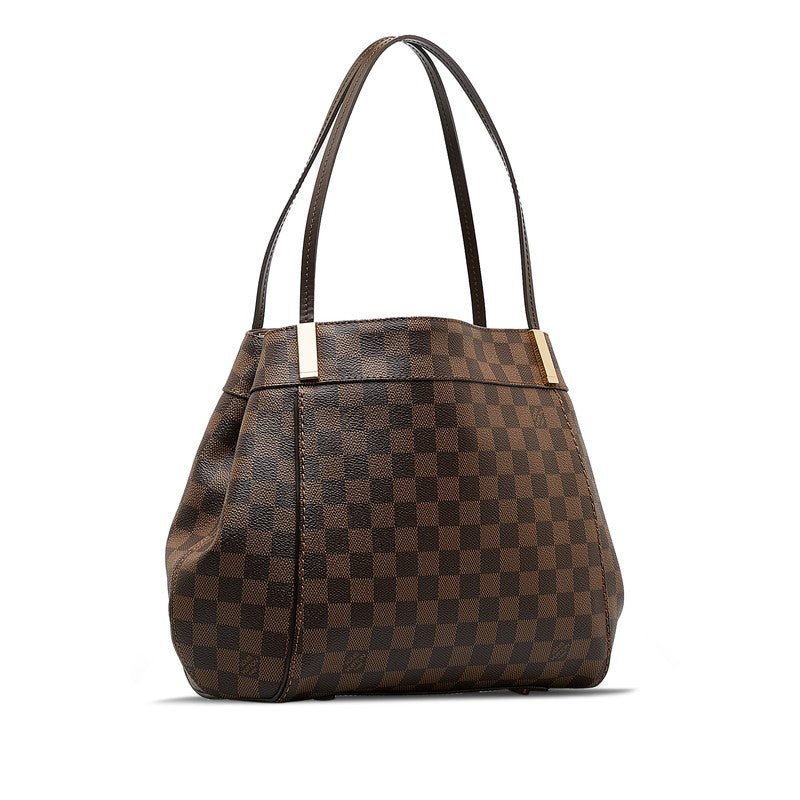 Louis Vuitton Damiere Maribor PM Toilet Bag Brown PVC Leather Louis Vuitton
