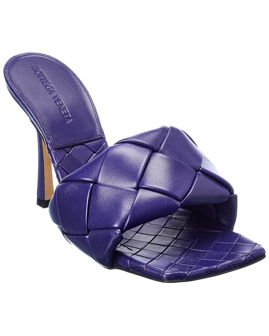 Luxury Bottega Veneta The Lido Intrecciato Leather Sandal