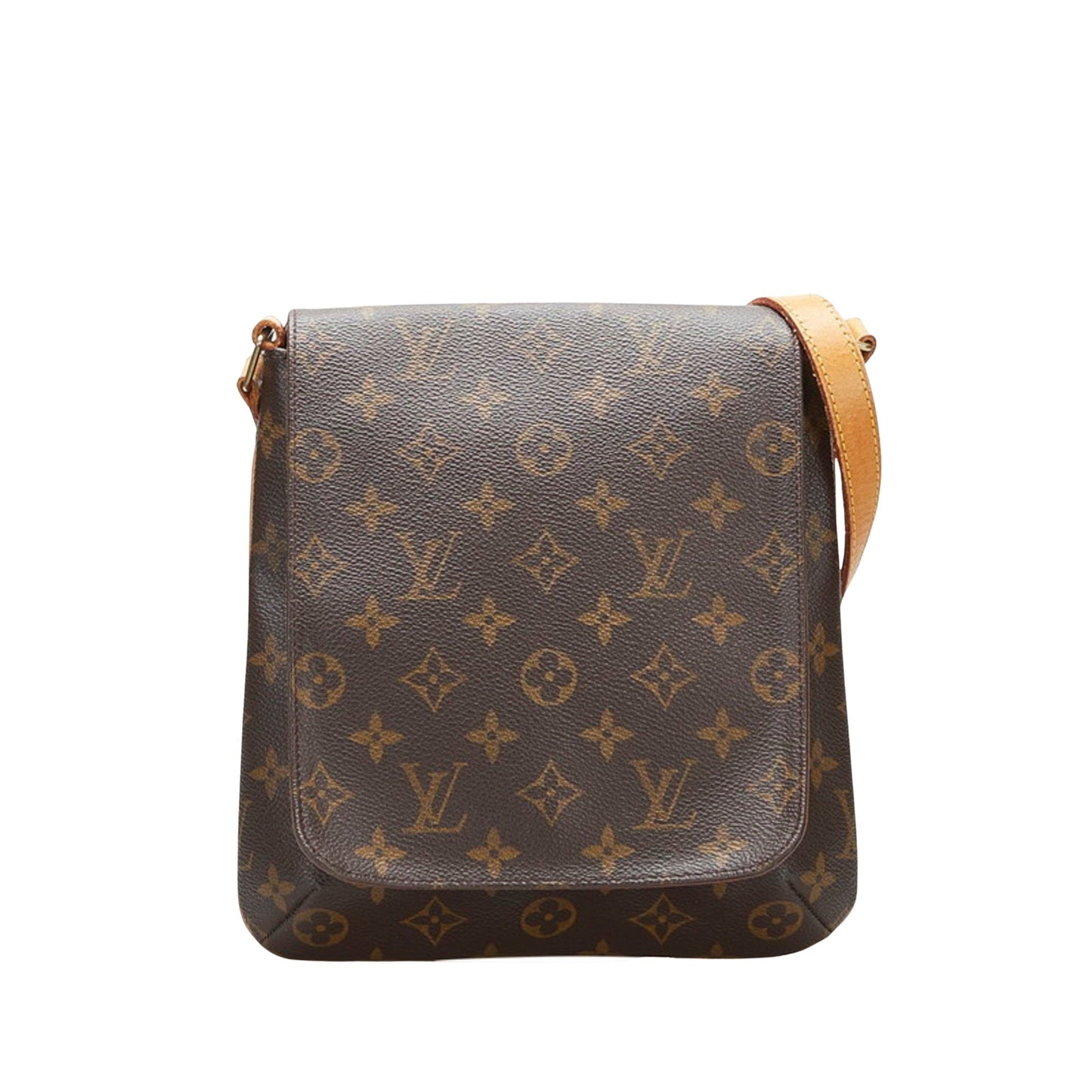 Louis Vuitton Brown Canvas Mtte Salsa shoulder bag