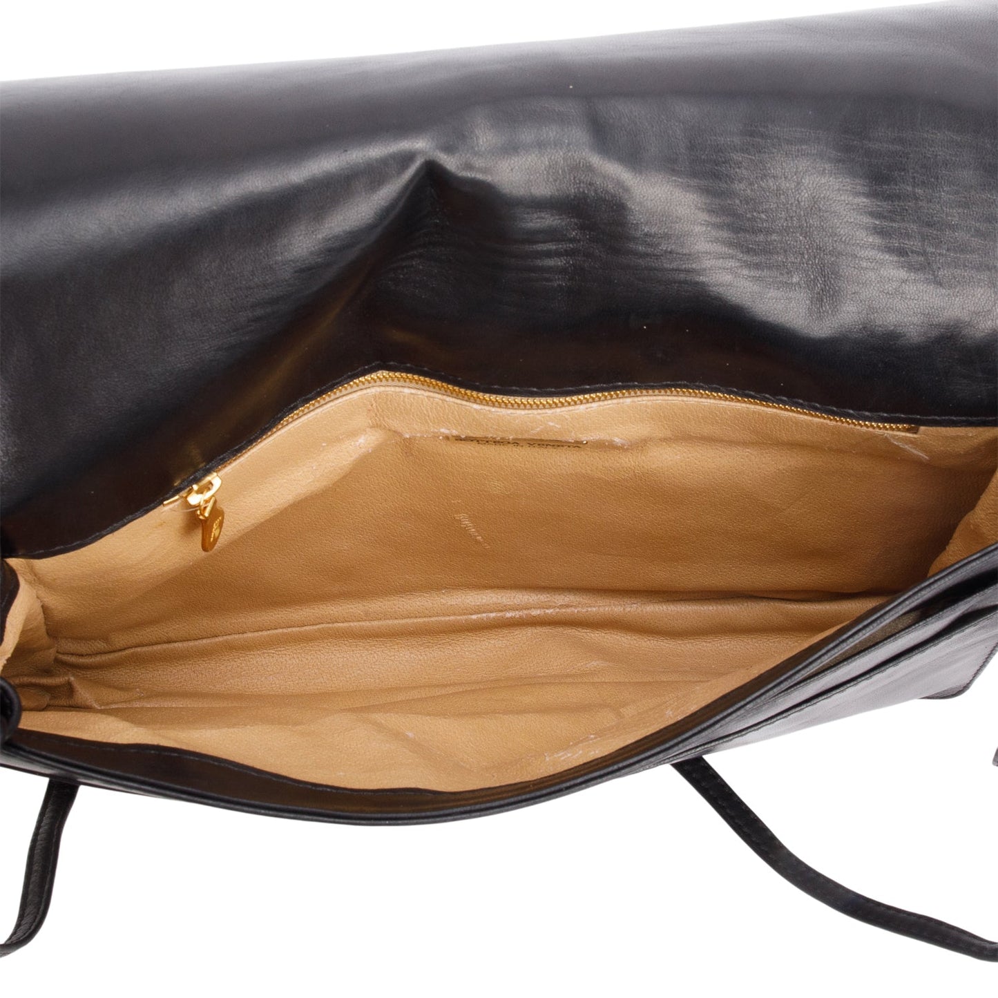 Bottega Veneta   Black Intrecciato Leather Clutch
