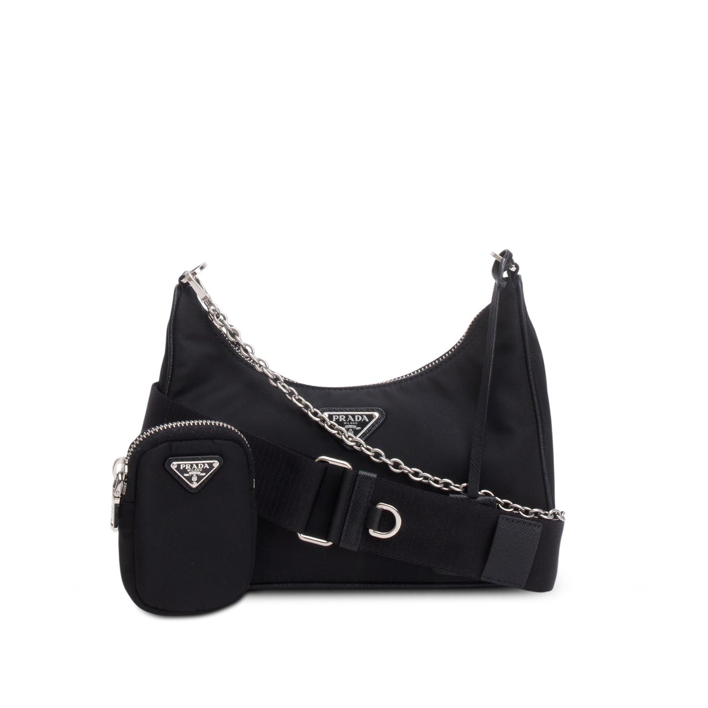 Prada Black Re-Edition 2005 Re-Nylon Bag