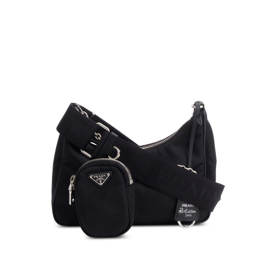 Prada Black Re-Edition 2005 Re-Nylon Bag