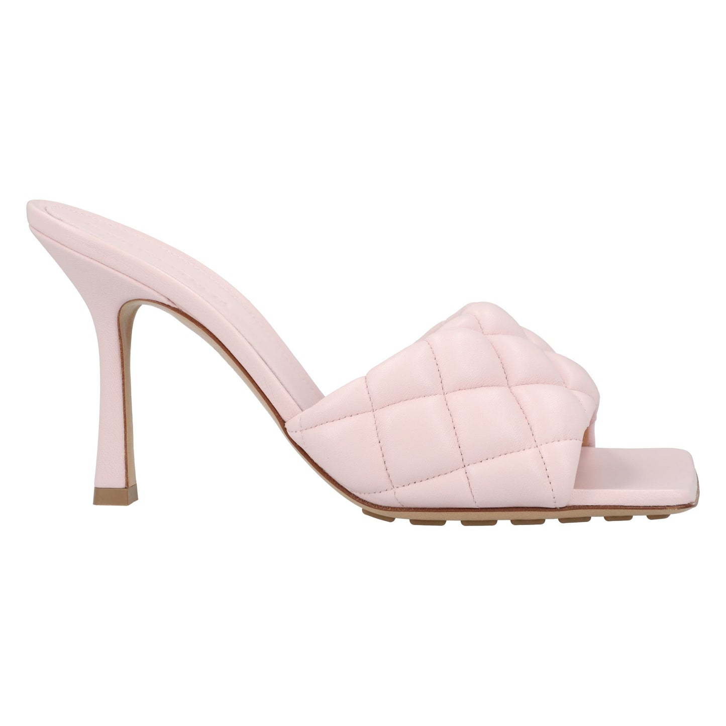 Luxury Bottega Veneta Padded Mule pink
