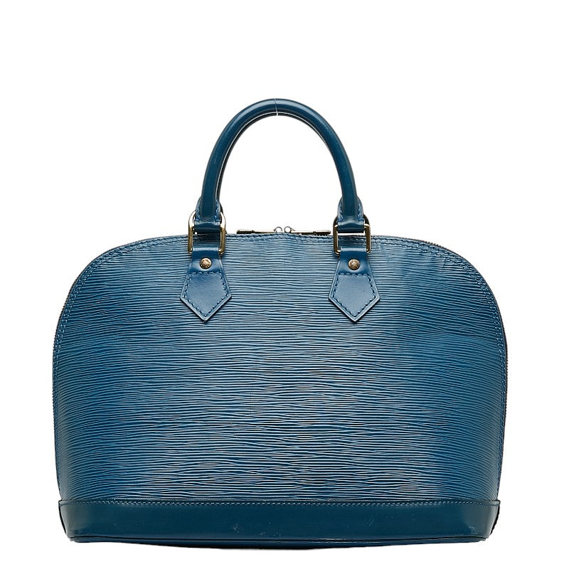 Louis Vuitton Epic Alma Handbag Trad Blue Leather Louis Vuitton