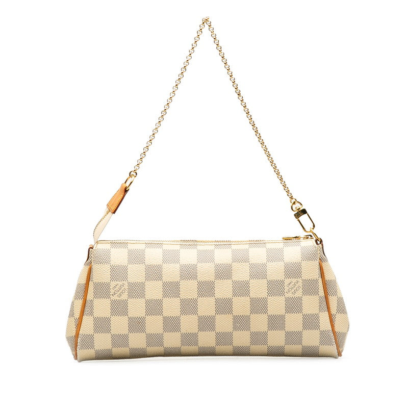 Louis Vuitton Damier Azur Eva Chain Shoulder Bag