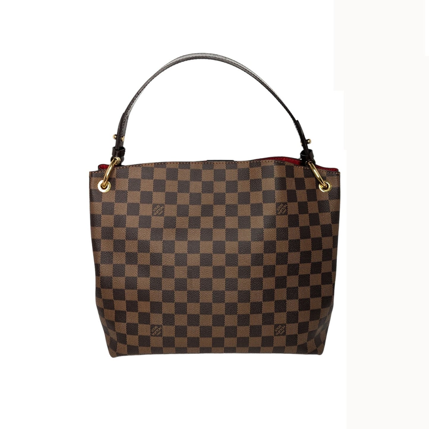 Louis Vuitton Damier Ebene Graceful PM Hobo Shoulder Bag